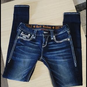 Rock Revival skinny jeans size 28